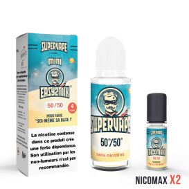 Le French Liquide - SuperVape EASY2MIX Mini - 50/50 100ml 04mg - Base DIY