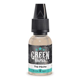E-Liquide Thé Pêche - Green Vapes - 10ml - Eliquid France