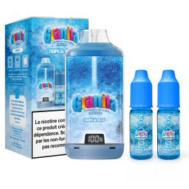 Puff Hybride Tropical Bleu Big Puff - Granita - Alfaliquid